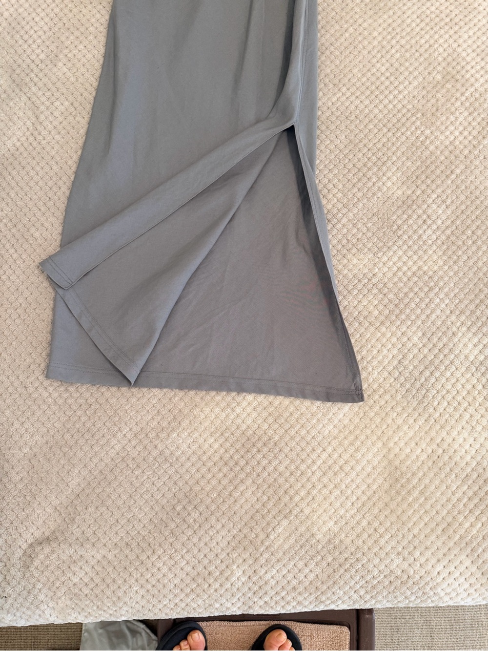 ZARA Light Grey Sleeveless Maxi Dress - Picture 6 of 6